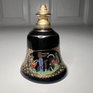 Greek-inspired Musical Scene Gold Accent Bell